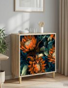 vidaXL Служебен шкаф LOCHEM Сонома 69 x 33 x 75 см Инженерна дървесина