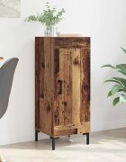vidaXL Служебен шкаф Olden Старо дърво 345 x 34 x 90 см