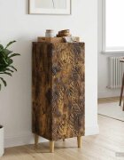 vidaXL Служебен шкаф Опушен дъб 33 x 345 x 90 см Инженерна дървесина