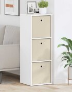 vidaXL Служебен шкаф с чекмедже Бяло 35 x 32 x 995 см