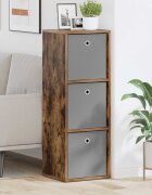 vidaXL Служебен шкаф с чекмедже Димян дъб 35 x 32 x 995 см