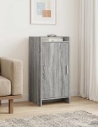 vidaXL Служебен шкаф Сив Сонома 40 x 36 x 80 см Инженерна дървесина
