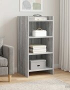 vidaXL Служебен шкаф Сив Сонома 40 x 36 x 80 см Инженерна дървесина