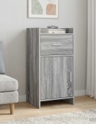 vidaXL Служебен шкаф Сив Сонома 40 x 36 x 80 см Инженерна дървесина