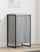 vidaXL Служебен шкаф Сив Сонома 43 x 36 x 755 см Инженерна дървесина