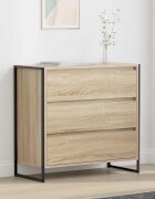 vidaXL Служебен шкаф Сонома 79 x 36 x 75.5 см Инженерна дървесина