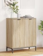 vidaXL Служебен шкаф Сонома дъб 695 x 33 x 82 см Инженерна дървесина