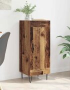 vidaXL Служебен шкаф Старо дърво 345 x 34 x 90 см