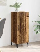 vidaXL Служебен шкаф Старо дърво 345 x 34 x 90 см Инженерна дървесина