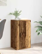 vidaXL Служебен шкаф Старо дърво 40 x 33 x 70 см Инженерна дървесина