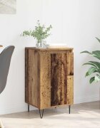 vidaXL Служебен шкаф Старо дърво 40 x 35 x 70 см Инженерна дървесина