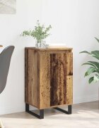 vidaXL Служебен шкаф Старо дърво 40 x 35 x 70 см Инженерна дървесина