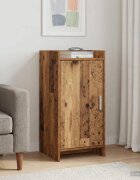 vidaXL Служебен шкаф Старо дърво 40 x 36 x 80 см Инженерна дървесина