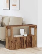 vidaXL Служебен шкаф Старо дърво 80 x 30 x 60 cm Инженерна дървесина