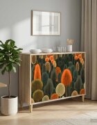 vidaXL Служебен шкаф ZAANDAM Сонома 102 x 33 x 75 см