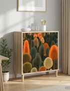 vidaXL Служебен шкаф ZAANDAM Сонома 69 x 33 x 75 см