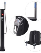 vidaXL Соларен душ 8 л PVC стомана