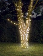 vidaXL Соларни лампички 5 бр 5х200 LED топло бяло за закрито/открито