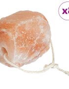 vidaXL Солени Камъчета за Лизане 8 бр. Розово Солена скала