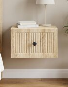 vidaXL Спален шкаф с монтаж на стена Дъб сонома 33 x 345 x 20 см