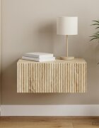vidaXL Спален шкаф с монтаж на стена Дъб сонома 49 x 345 x 20 см
