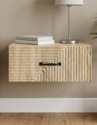 vidaXL Спален шкаф с монтаж на стена Дъб сонома 49 x 345 x 20 см