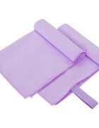 vidaXL Спортни кърпи 2 бр. Лилаво 50 x 30 cm