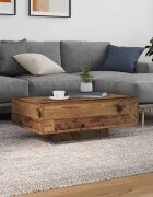 vidaXL Старо дърво 85 x 55 x 31 cm Инженерна дървесина
