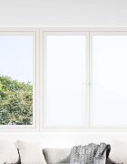 vidaXL Статично прозорчно фолио Матов бял 90 x 1000 cm ПВЦ