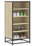 vidaXL Стелаж за обувки Сонома дъб 48x38x975 cm Инженерна дървесина
