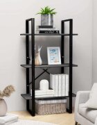vidaXL Стелаж за съхранение сив 60x30x105 см инженерно дърво
