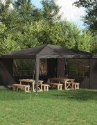 vidaXL Стена на палатка за парти 2 бр. 400 x 195 см Антрацит