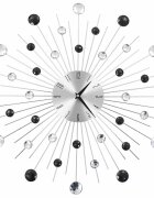 vidaXL Стенен часовник с кварцов механизъм модерен дизайн 50 см