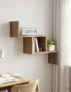 vidaXL Стенен рафт Дъб артизан 48 x 15 x 42 см Инженерна дървесина