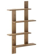 vidaXL Стенен рафт Дъб артизан 61 x 135 x 105 см Инженерна дървесина