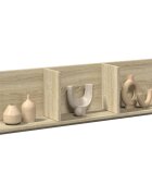 vidaXL Стенен шкаф 100x165x30 см сонома дъб инженерно дърво