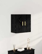 vidaXL Стенен шкаф 60 x 30 x 60 cm Инженерна дървесина Черния дъб