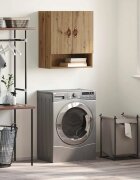 vidaXL Стенен шкаф 60 x 31 x 70 см Инженерна дървесина дъб артизан