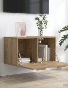 vidaXL Стенен шкаф 60 x 365 x 35 cm Инженерна дървесина Дъб артизан