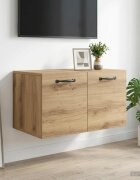 vidaXL Стенен шкаф 60 x 365 x 35 cm Инженерна дървесина Дъб артизан