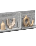 vidaXL Стенен шкаф 70x165x30 см сив сонома инженерно дърво