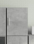 vidaXL Стенен шкаф бетонно сив 30x425x40 см инженерно дърво