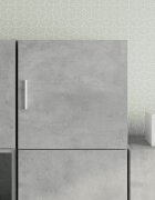 vidaXL Стенен шкаф бетонно сив 40x425x40 см инженерно дърво