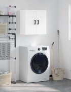 vidaXL Стенен шкаф бял 60x31x60 см инженерно дърво