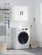vidaXL Стенен шкаф бял 60x31x60 см инженерно дърво