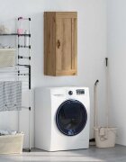 vidaXL Стенен шкаф Дъб 345 x 34 x 90 см Инженерна дървесина