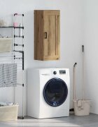 vidaXL Стенен шкаф Дъб 345 x 34 x 90 см Инженерна дървесина