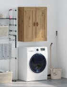 vidaXL Стенен шкаф Дъб 695 x 34 x 90 см Инженерна дървесина