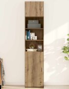 vidaXL Стенен шкаф дъб артизан 50 x 42.5 x 40 см Инженерна дървесина