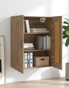 vidaXL Стенен шкаф Дъб артизан 695 x 34 x 90 см Инженерна дървесина